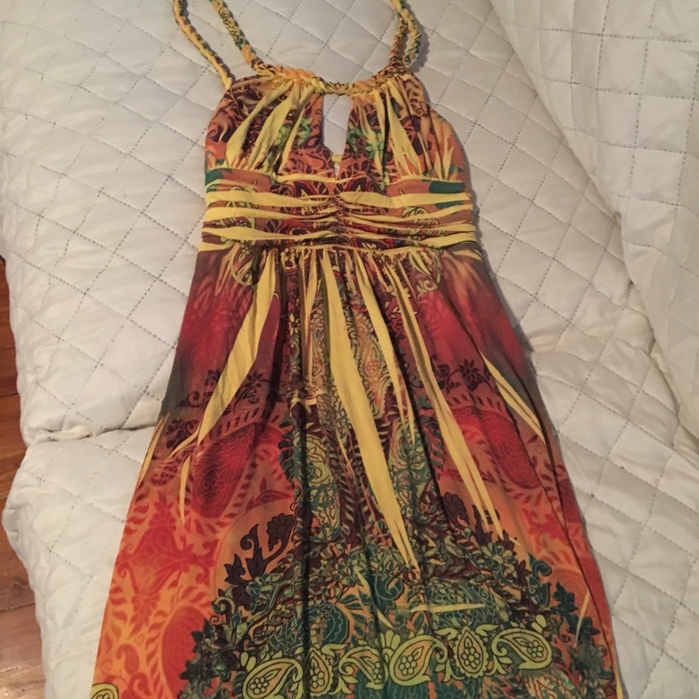 ARDEN B Rope Skinny Strap Dress